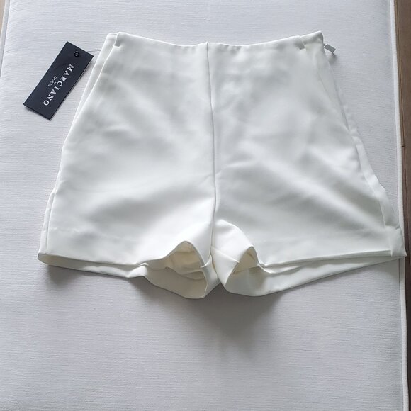 Marciano Dallas Dress Shorts Cream NWT - Picture 7 of 13